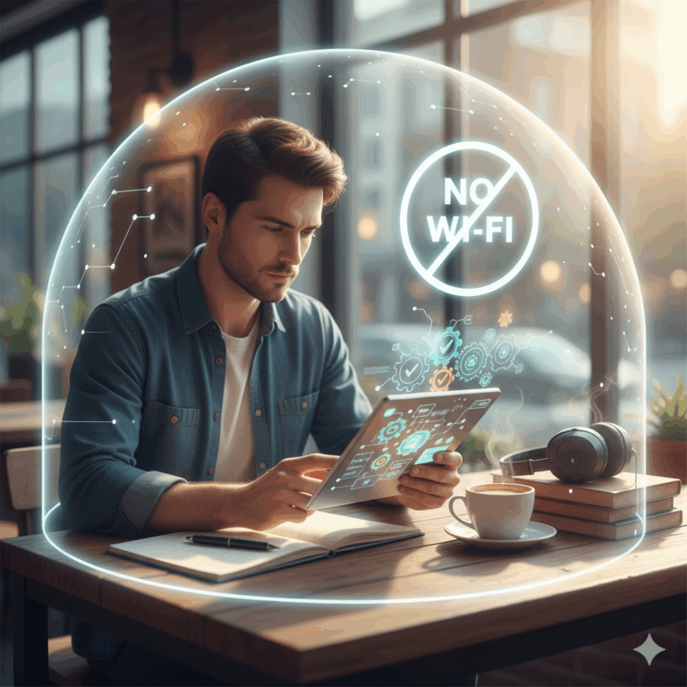 Aplicativos de produtividade offline